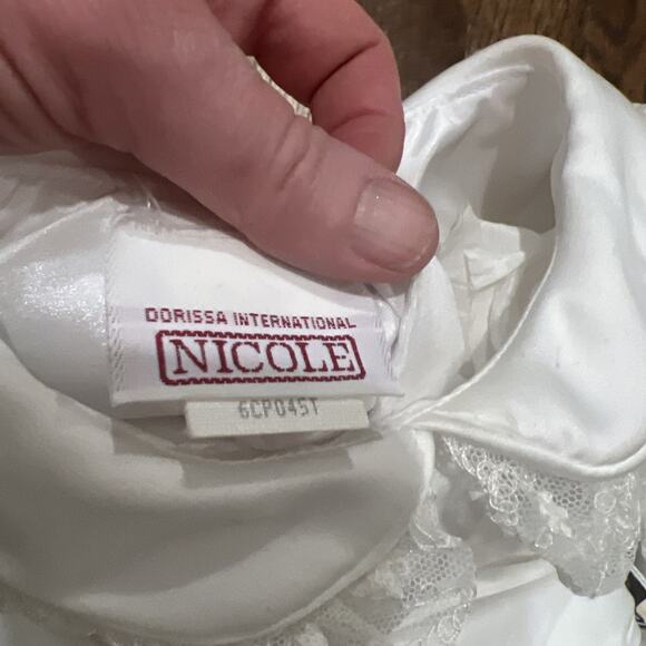 Nicole By Doris’s Intl 2T Toddler Dress Flower Girl, Easter, Communion - Picture 10 of 14